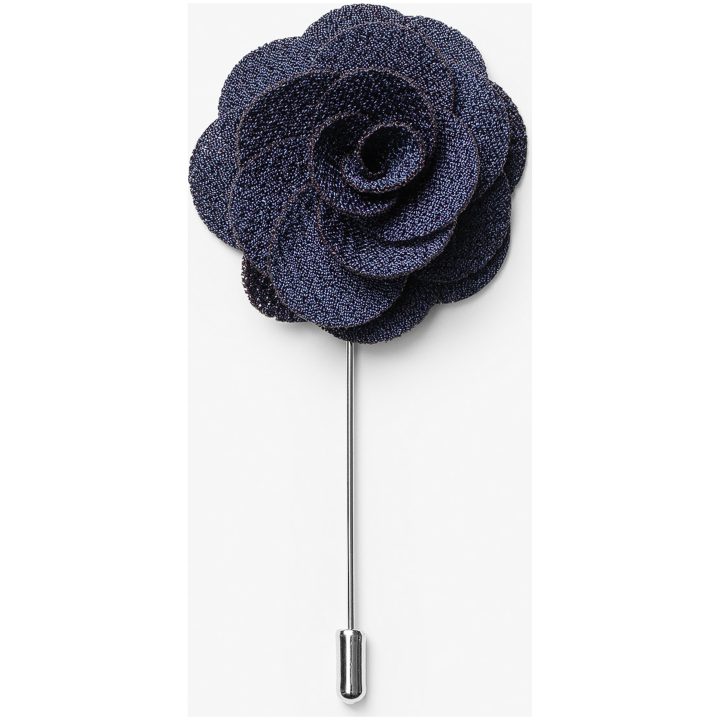 Näsduk och kavajpin Marinblå J.Harvest & Frost No size – bild 2