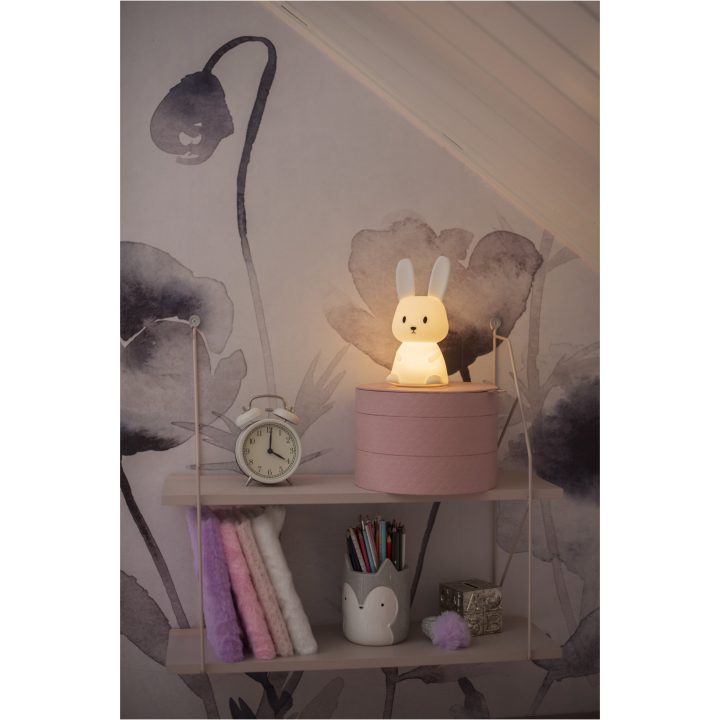 Nattlampa Bunny Vit Star Trading – bild 3