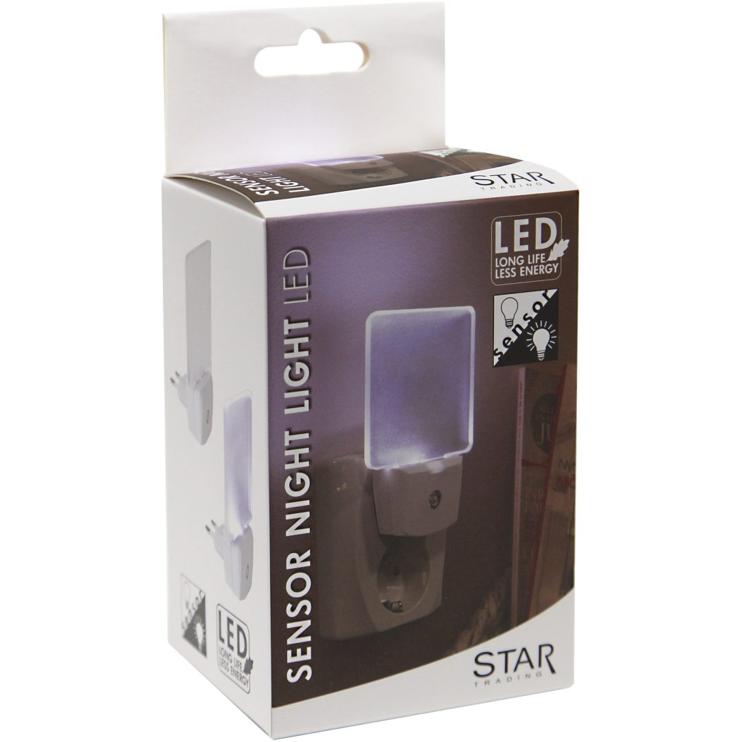 Nattlampa LED Functional Vit Star Trading – bild 4