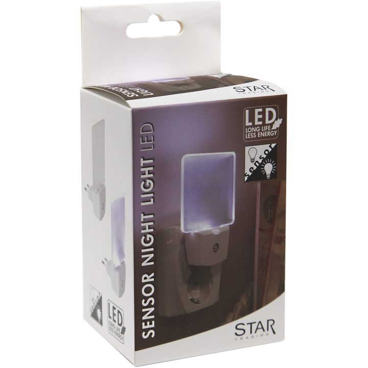Nattlampa LED Functional Vit Star Trading – bild 4