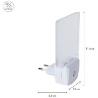 Nattlampa LED Functional Vit Star Trading