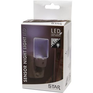 Nattlampa LED Functional Vit Star Trading