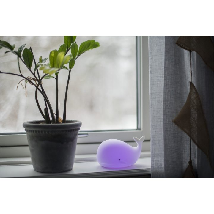 Nattlampa LED Whale Vit Star Trading – bild 16