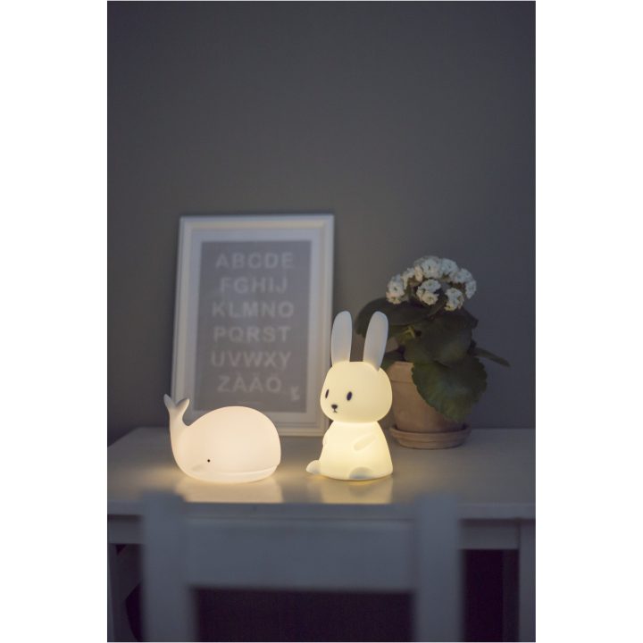 Nattlampa LED Whale Vit Star Trading – bild 13