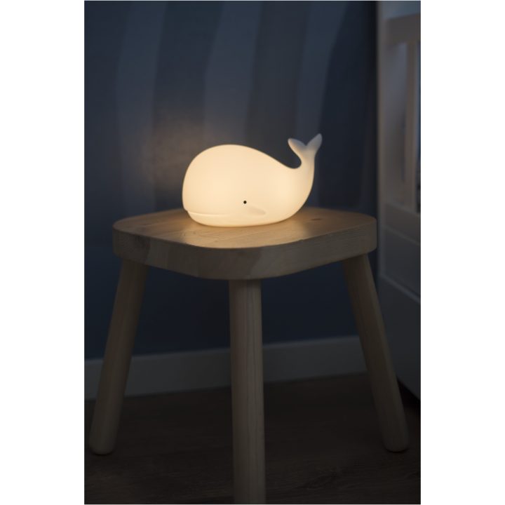 Nattlampa LED Whale Vit Star Trading – bild 5