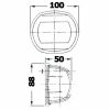 Navigationsljus Classic 12 Vit Röd Osculati – miniatyr 2