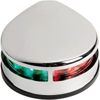 Navigationsljus Evoled LED Grön Röd Rostfritt Stål Osculati