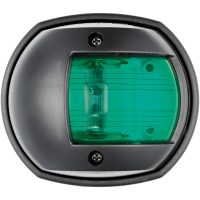 Navigationsljus LED Compact 12 Svart Grön Osculati