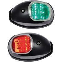 Navigationsljus LED Evoled Svart ABS Osculati
