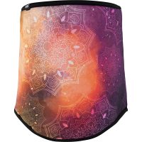 Neck Gaiter Sportflex Starry Mandala Svart Orange Rosa ZAN HEADGEAR