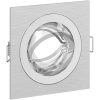 Nedsänkta Spotlights 6 st Fyrkantiga GU10 Silver 91x91 mm vidaXL 9 cm – miniatyr 11