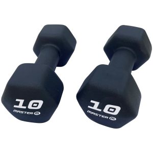 Neoprenhantlar par 1 - 10 kg Master Fitness