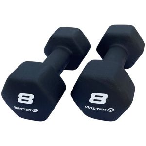 Neoprenhantlar par 1 - 10 kg Master Fitness