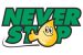 NEVERSTO logotyp