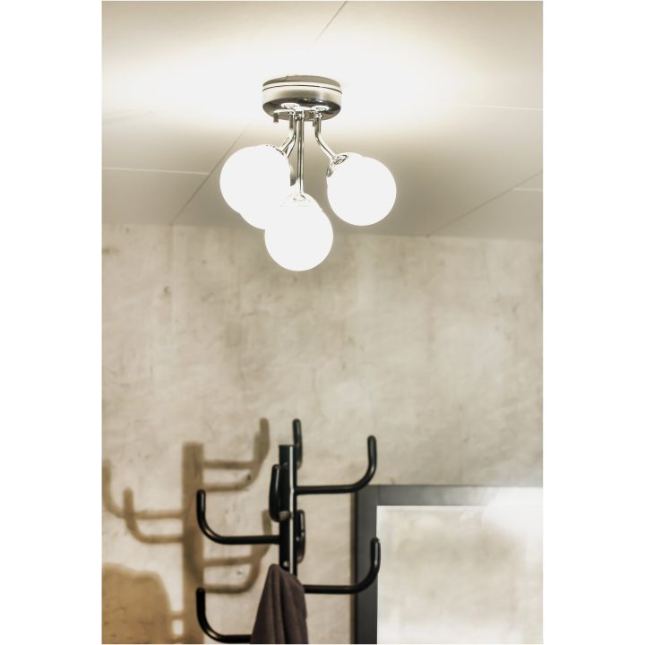 Nicosia Plafond Bad 4:a, Krom ANETA HOME Sockel G9 – bild 2
