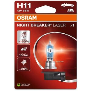 Night Breaker Laser Bulb H11 12V/55W - X1 OSRAM
