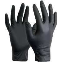 Nitrile Handskar Svart M (100-pack)-r-n Hyper