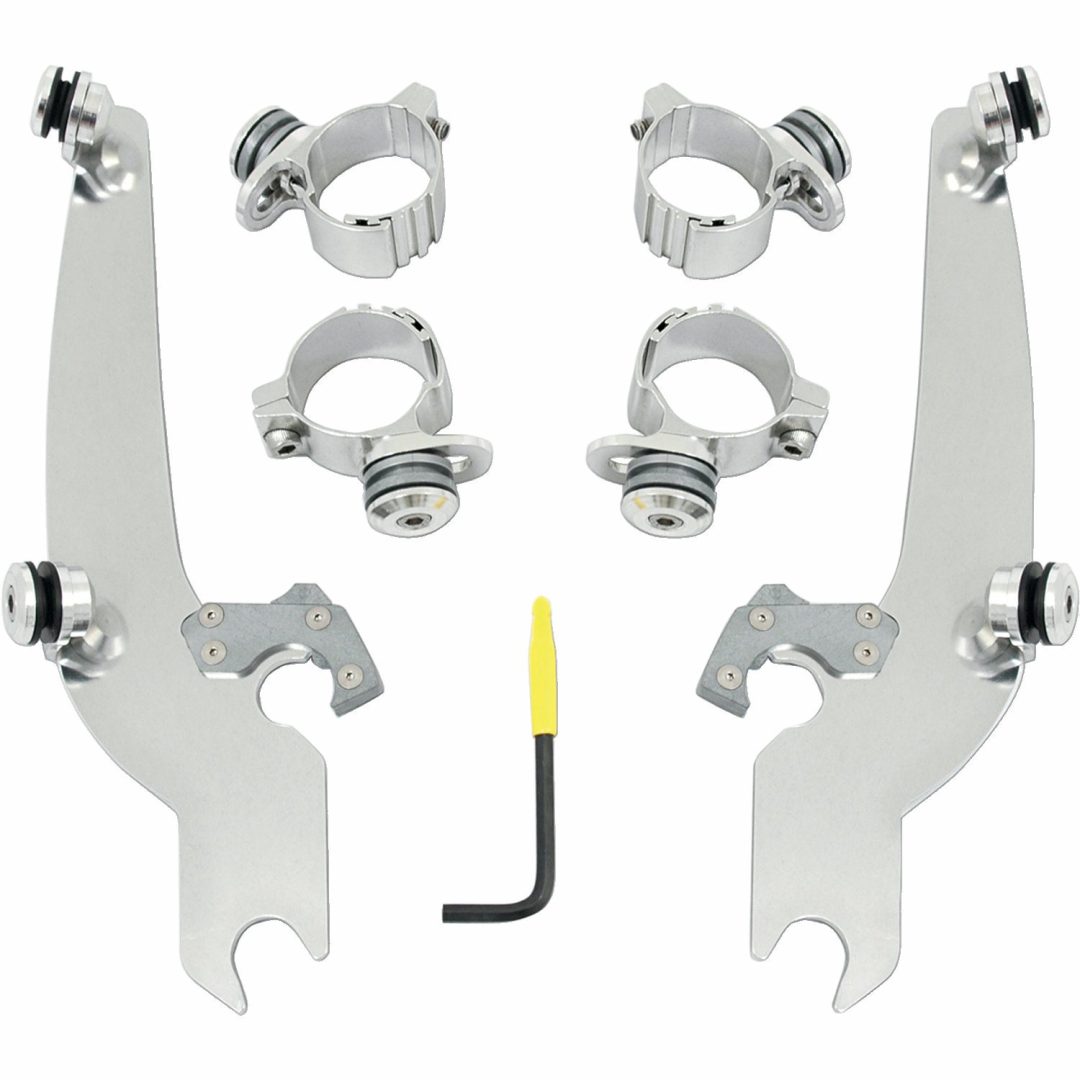 No-tool Trigger-Lock monteringskit för SPORTSHIELDS MEMPHIS SHADES Silver