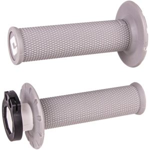 No-Waffle MX V2 Lock-On Grip Grey Soft ODI