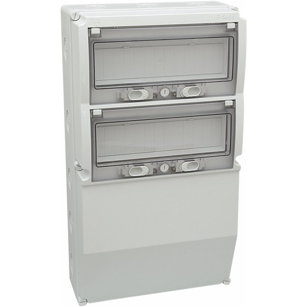 Normkapsling, 2x13 modul, IP66 MALMBERGS