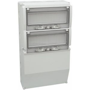 Normkapsling, 2x13 modul, IP66 MALMBERGS