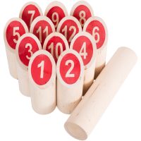 Number Kubb Basic Game Beige Standard