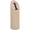 Nummerkubb set trä vidaXL – miniatyr 5