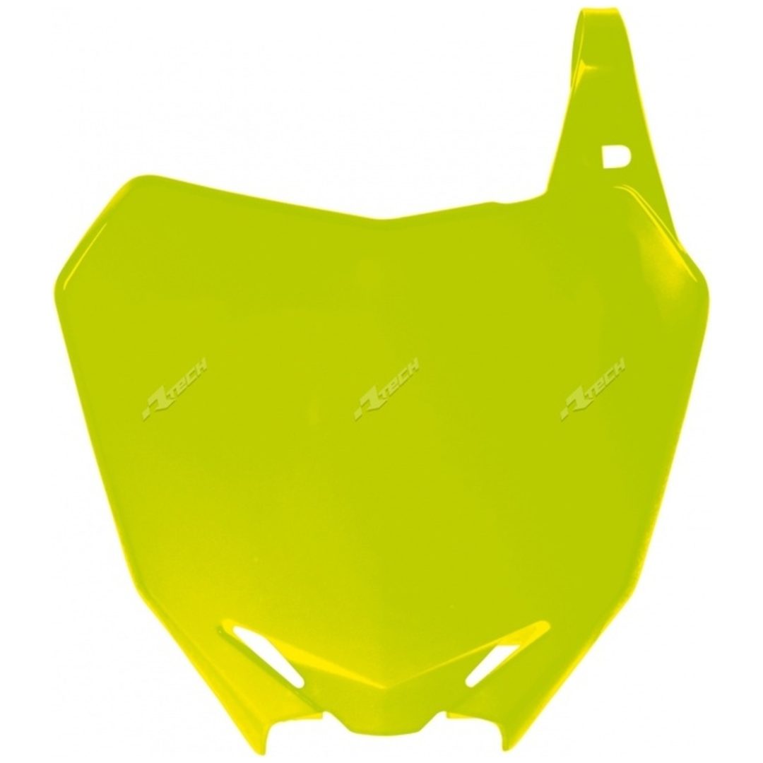 Nummerplåt Neon Gul RTECH