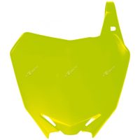 Nummerplåt Neon Gul RTECH