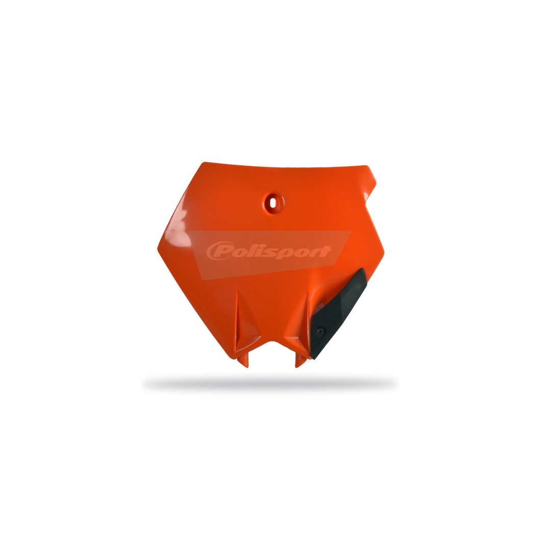 Nummerplåt Polisport Orange