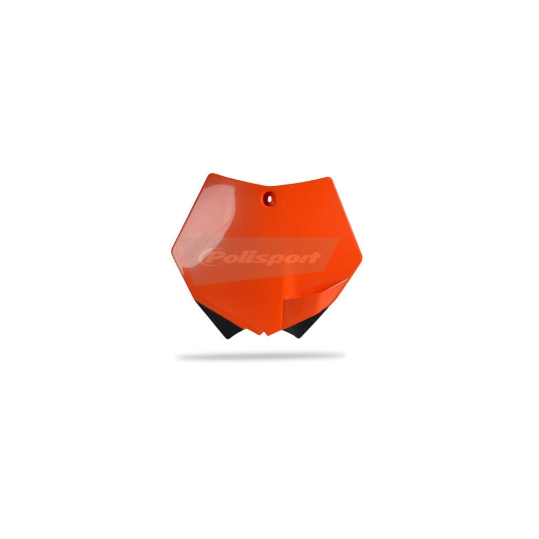Nummerplåt Polisport Orange