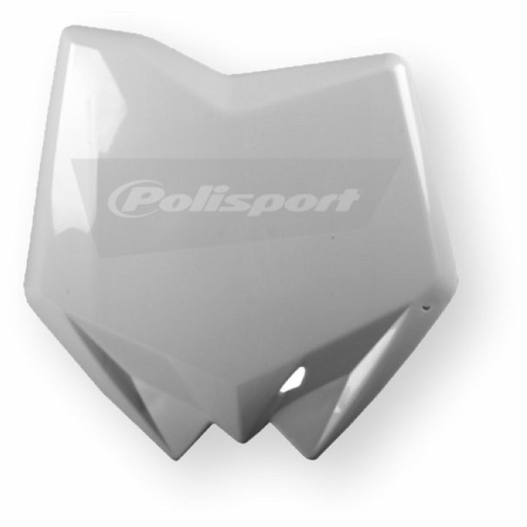 Nummerplåt Polisport Vit