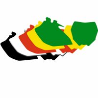 Nummerplåtsdekaler Enfärgade Blackbird Racing