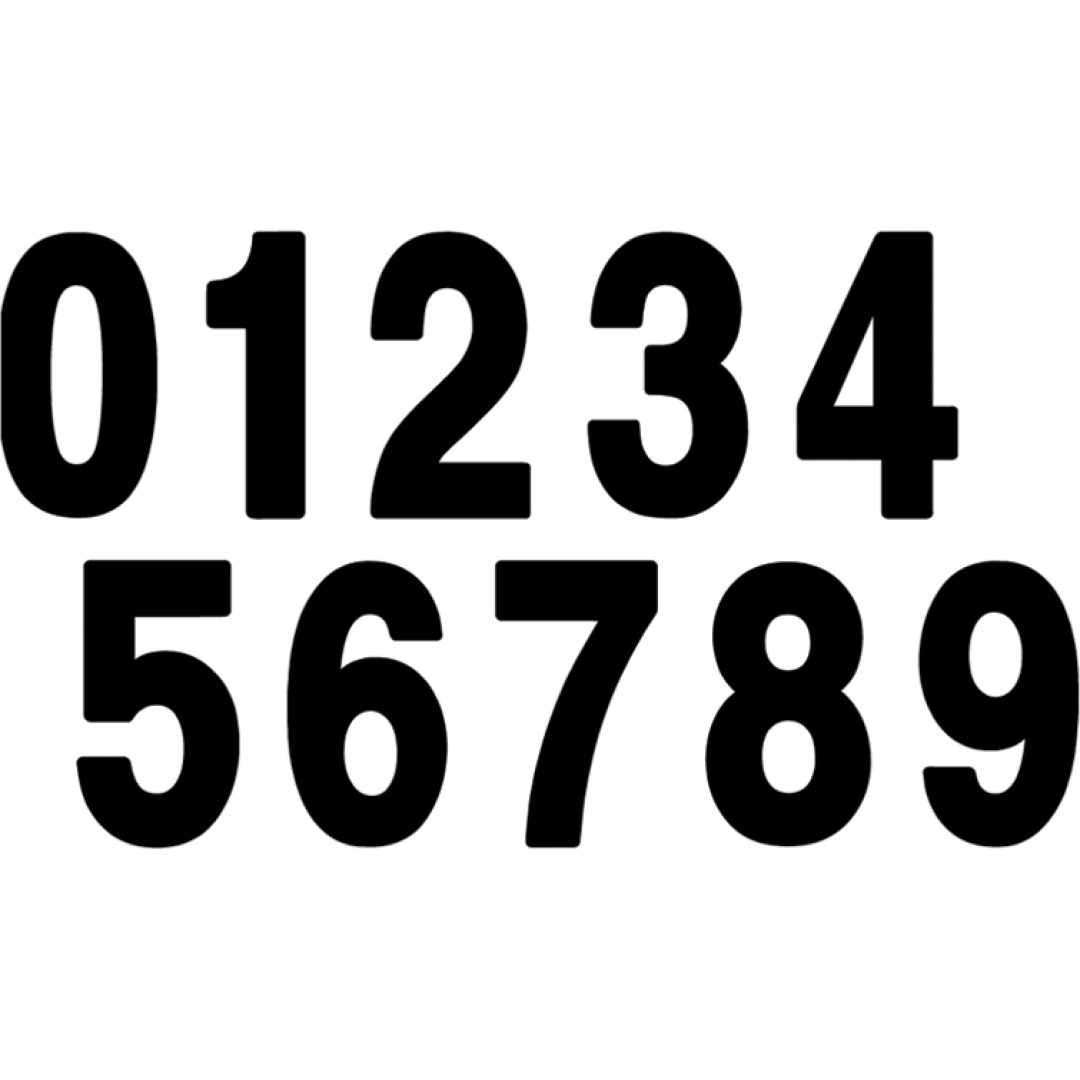 Nummerplatta Pro Numbers Svart FACTORY EFFEX – bild 2