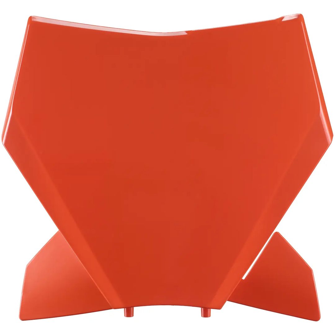 Nummerskylt Fram Orange POLISPORT