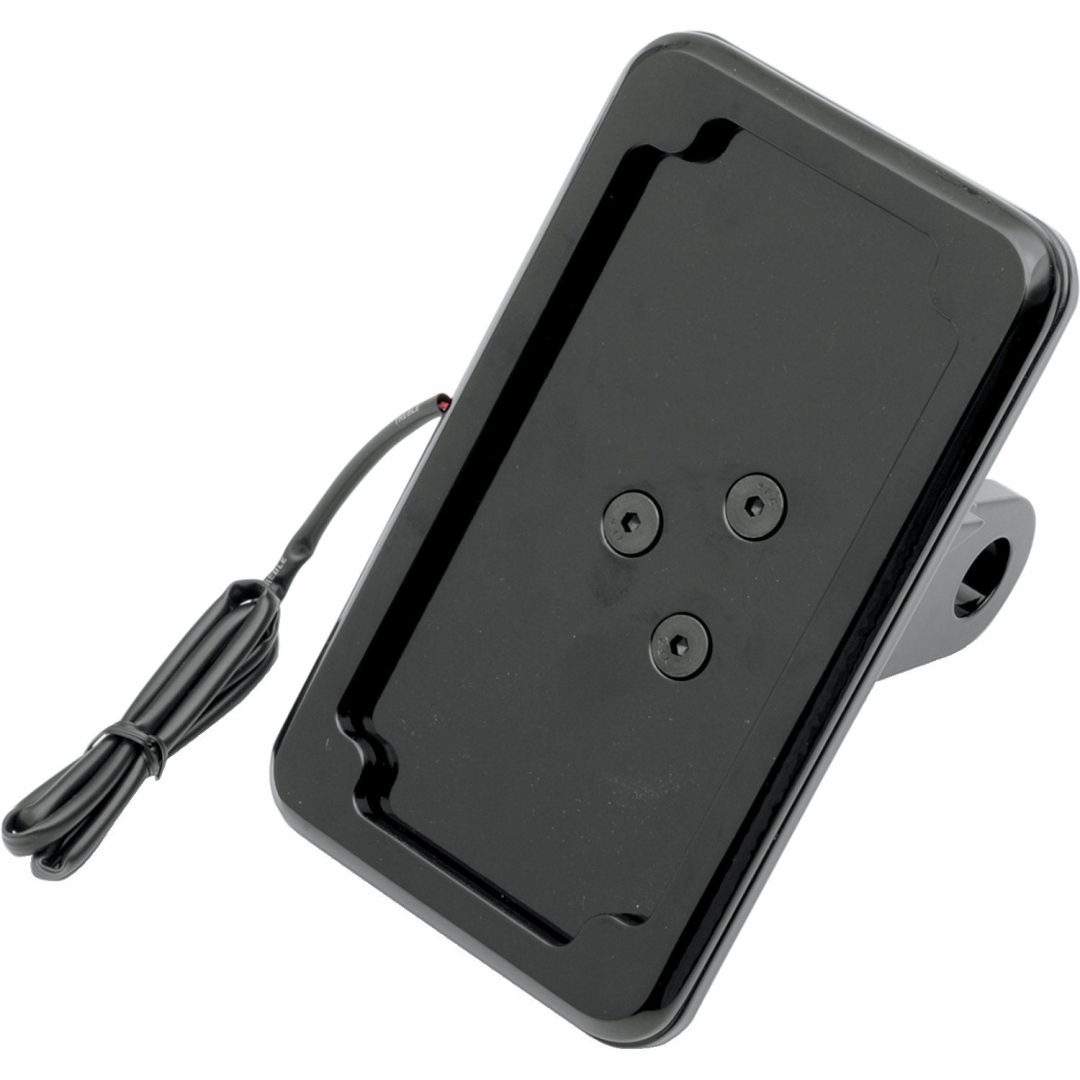 Nummerskylthållare In-close Svart CYCLE VISIONS MNT LP/LT 08-13FXD BK
