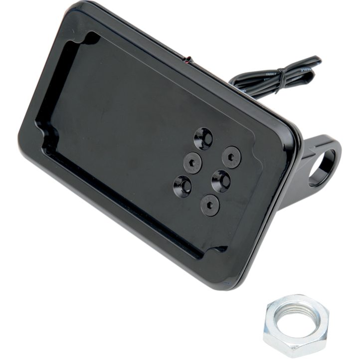 Nummerskylthållare In-close Svart CYCLE VISIONS MOUNT LP H W/LT08-12ST BK – bild 2