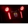 Nummerskylthållare Led Belyst Röd/Svart CIRO Nummerskylthållare – miniatyr 3