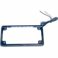 Nummerskylthållare Led Krom CUSTOM DYNAMICS