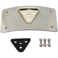 Nummerskylthållare Radius Krom CUSTOM DYNAMICS