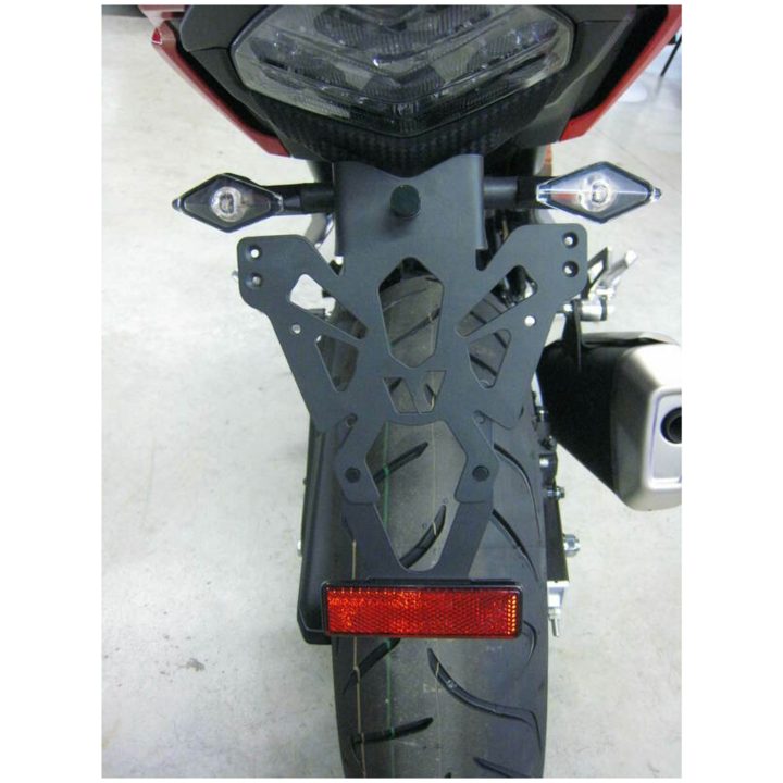 Nummerskylthållare Svart Honda Cb500x V PARTS Svart – bild 6