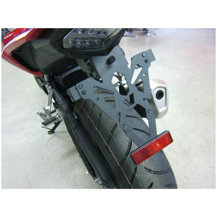 Nummerskylthållare Svart Honda Cb500x V PARTS Svart – bild 3