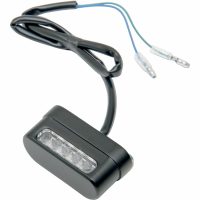 Nummerskyltsbelysning Accutronix Ersättning Led Svart/Matt DRAG SPECIALTIES