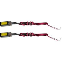 Nummerskyltsbelysning Boltz Led Krom CUSTOM DYNAMICS