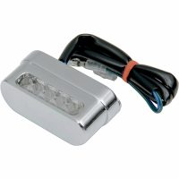 Nummerskyltsbelysning Led Ersättningsremsor Krom DRAG SPECIALTIES