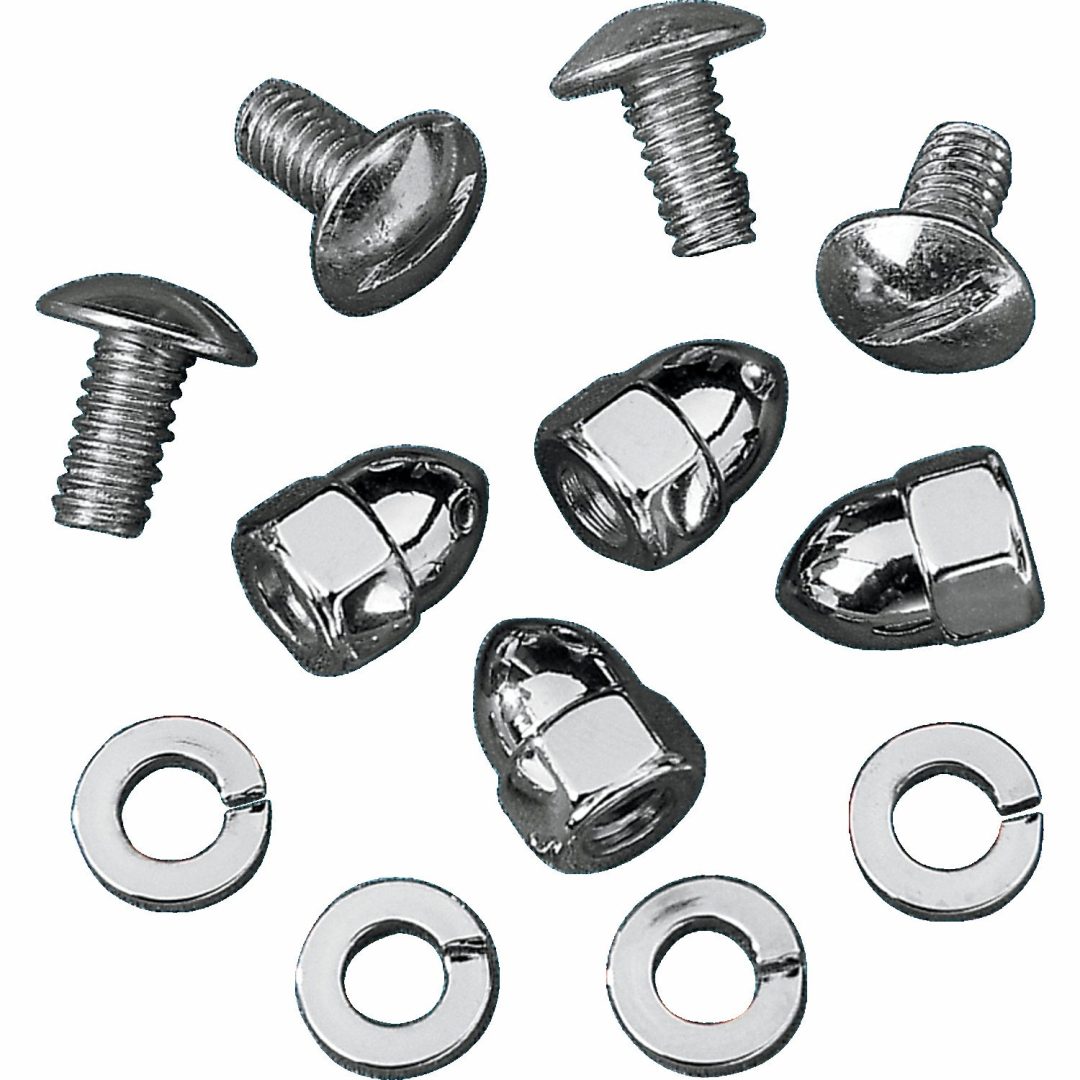 Nummerskyltsbultar Acorn Set DRAG SPECIALTIES