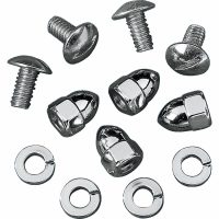 Nummerskyltsbultar Acorn Set DRAG SPECIALTIES