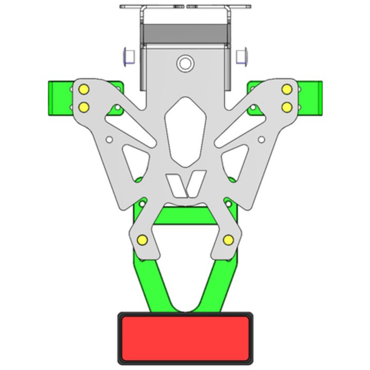 Nummerskyltshållare - Suzuki V PARTS – bild 7