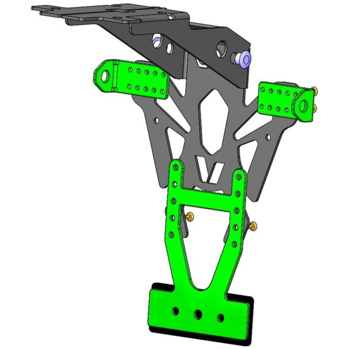 Nummerskyltshållare - Suzuki V PARTS – bild 6