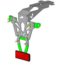 Nummerskyltshållare - Suzuki V PARTS